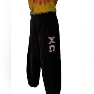 Chi Omega Small Stitched Letter Sweatpants Excellent Condition
